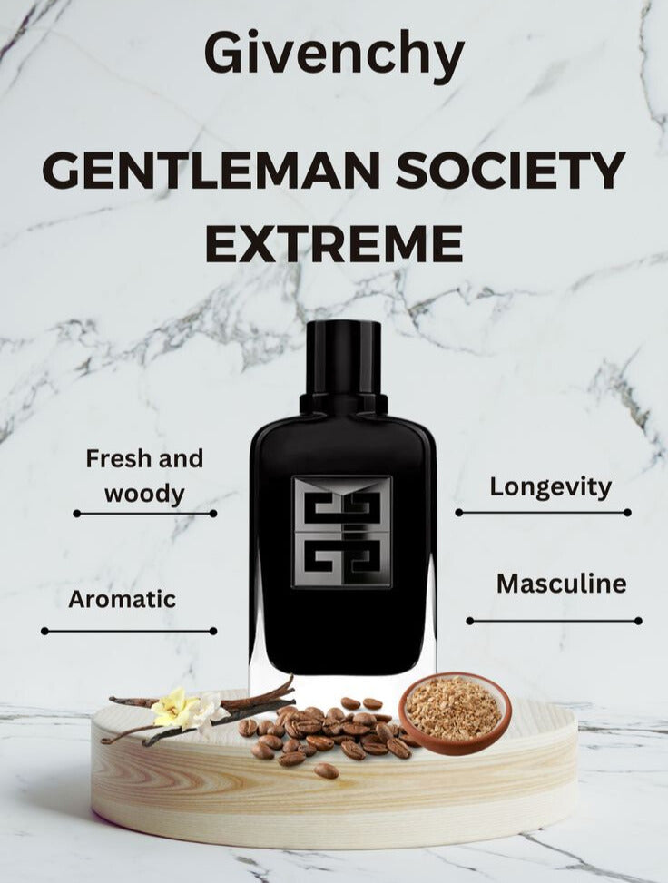 Shop Givenchy Gentleman Society Ambrée EDP for Men, 100 mL. Warm, ambery, long-lasting luxury fragrance. Free shipping over LKR 6,000 at Arodrops. Limited stock!