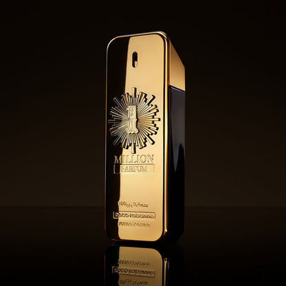 Shop Paco Rabanne One Million Parfum for Men, 50 mL / 100 mL. Leather, solar, long-lasting luxury fragrance. Free shipping over LKR 6,000 at Arodrops. Limited stock!