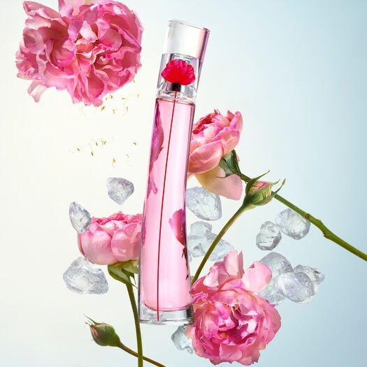 Shop Kenzo Flower Ikebana Poppy Bouquet EDP at Arodrops. Available in 50ml & 100ml. A fresh and modern floral perfume for women. Authentic and long-lasting.