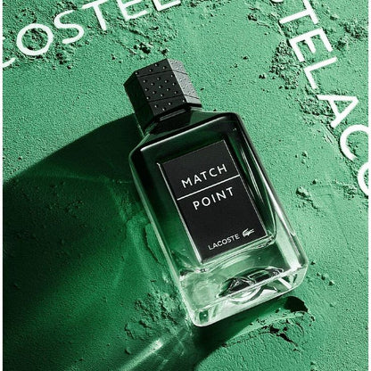 Shop Lacoste Match Point 125ml at Arodrops. A fresh, sporty men’s fragrance with basil and vetiver. Bold, dynamic, and long-lasting. Now available in Sri Lanka.